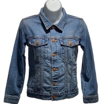 Peek Dungarees Jacket Cotton Denim Trucker Jean Jacket Girls&#39;s Size Xl - £16.53 GBP