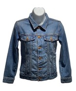 PEEK DUNGAREES Jacket Cotton Denim Trucker Jean Jacket Girls&#39;s Size XL - €17,97 EUR