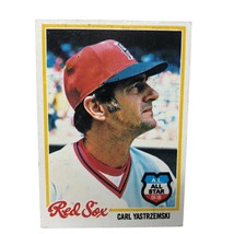 1978 Topps Carl Yastrzemski # 40 Baseball Card Red Sox - £19.46 GBP