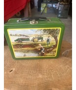 JOHN DEERE #22002 &quot;Turtle Trouble&quot; Kids Old Style Metal Lunch Box 7.5&quot; x... - $16.83