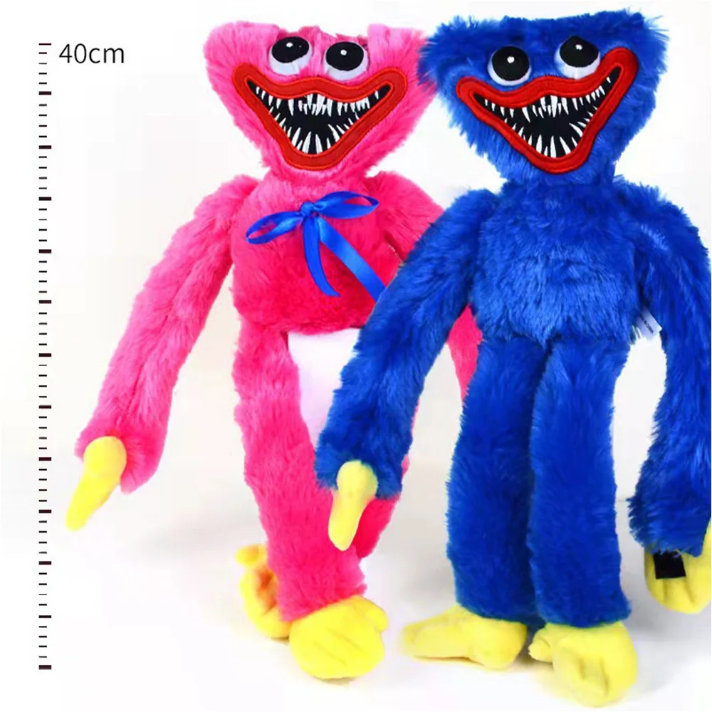 40cm Huggy Wuggy Stuffed Plush Toy Horror Doll Scary Soft Peluche Toys For - £9.16 GBP+