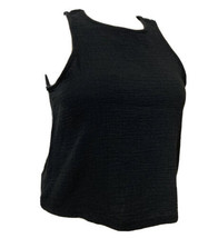 A New Approach a.n.a. Sz XL Tank Top Sleeveless Cropped Shirt Black Text... - £10.12 GBP