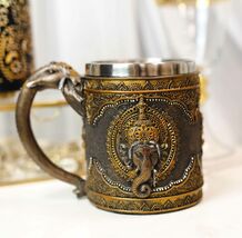 Hindu God Of Success Lord Ganesha Ganapati Coffee Mug With Elephant Trun... - $29.99