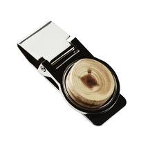 Wood Disc Money Clip - $9.95