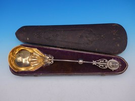 Bust by Albert Coles Sterling Silver Punch Ladle Gold Washed 16" in Fitted Box - £1,986.57 GBP