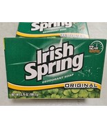 Vintage Irish Spring Original Deodorant Bar Soap 4oz Bath Size USA New L... - $26.04 CAD