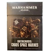Warhammer 40K Datacards: Chaos Space Marines - $274.56 MXN