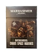 Warhammer 40K Datacards: Chaos Space Marines - $20.30 CAD