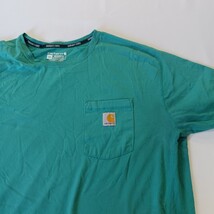 Carhartt Force Relaxed Fit Men's Size 2XL Green Short Sleeve T-Shirt 104616 HB0 image 9