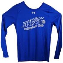 Aspire Volleyball Club Emrick-Schneider Long Sleeve Shirt Blue Medium - $20.12