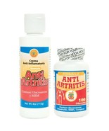 Anti Artritis Capsulas y Crema con Glucosamina, Condroitin y Colageno.  - $39.90