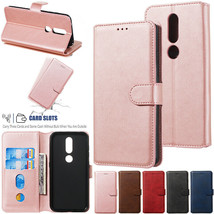 For Nokia 3.4 7.1 7.2 Magnetic Flip Luxury Leather Slim Wallet Card Case Cover - $49.18