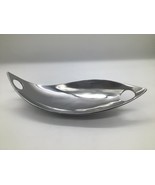 TOWLE Lintel Collection Aluminum Bowl Modernist Sculptural Serveware 15&quot;... - €25,49 EUR