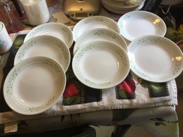 8 Corelle English Ivy Bread &amp; Butter Plates 6 3/4” - £19.46 GBP