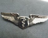 USAF AIR FORCE LARGE FLIGHT SURGEON BASIC WINGS LAPEL PIN BADGE 3 INCHES... - $7.95