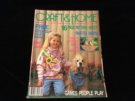 Craft &amp; Home Magazine May/June 1987 Games People Play - £7.97 GBP