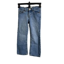 Girls Blue Jeans THE CHILDRENS PLACE Size 6 Bootcut Stretch Adjustable W... - £6.87 GBP
