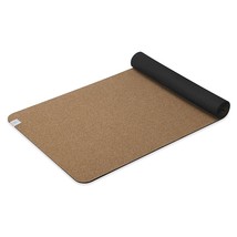 Gaiam Yoga Mat Cork - Great for Hot Yoga, Pilates (68-Inch x 24-Inch x 5mm Thick - £50.33 GBP