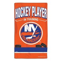 NEW YORK ISLANDERS 10&quot;x 17&quot; BABY BURP CLOTH NEW &amp; OFFICIALLY LICENSED - £11.29 GBP