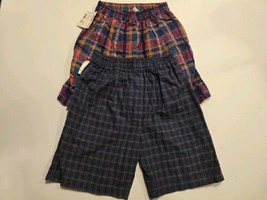 BRASS PLUM-PUNCH-Shorts-(2) Lot-Vintage Woman&#39;s Medium Shorts-NWT&#39;s - £21.13 GBP