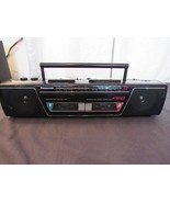 Panasonic FW18 Retro 80&#39;s 90&#39;s Portable Radio Boombox Dual Cassette Prop... - $54.57