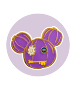 Mickey Mouse Disney Pin: Purple Halloween Jack-o&#39; lantern  Pumpkin - $17.74 CAD