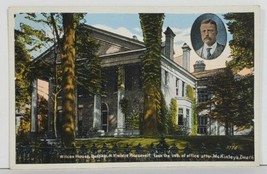 Wilcox House Buffalo NY Where Roosevelt took the Oath of Office Postcard P5 - £11.95 GBP