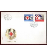 FDC 1975 Yugoslavia Red Cross Health Welfare Care Organisation Humanitarian - £3.26 GBP