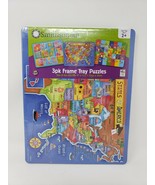 Playskool 3 Pack 6 Pc Puzzles - New - Map, ABC&#39;s &amp; 123&#39;s - £12.40 GBP