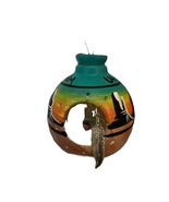 Handmade Navajo Christmas Ornament Dreamcatcher Signed Blackhorse Native... - $27.66