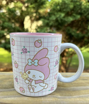 My Melody Ceramic Coffee Tea Mug 4” Hello Kitty Cup NEW Pink White Straw... - £17.19 GBP