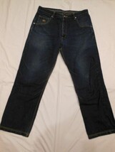 Mens Krome Class Skater Jeans size 36 w 34 x30 Med wash darts on legs - $411.36 MXN