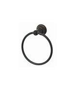 HOMEWERKS WORLDWIDE 623247HP HomePointe Brushed Bronze Vintage Towel Ring - $33.41