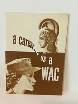 WW2 Recruiting Journal Pamphlet Home Front WWII Womens Army Corps Career... - $29.65