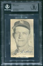JOE COLLINS SIGNED VINTAGE PHOTO AUTO NEW YORK YANKEES CIRCA 1950&#39;S SLAB... - $80.45 CAD