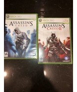 Set Of 2 Assassin&#39;s Creed I &amp; II Bundle (Microsoft Xbox 360, 2009) - $14.88 CAD
