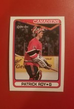 1990-91 O-Pee-Chee Opc Patrick Roy #219 Montreal Canadiens Free Shipping - £1.40 GBP