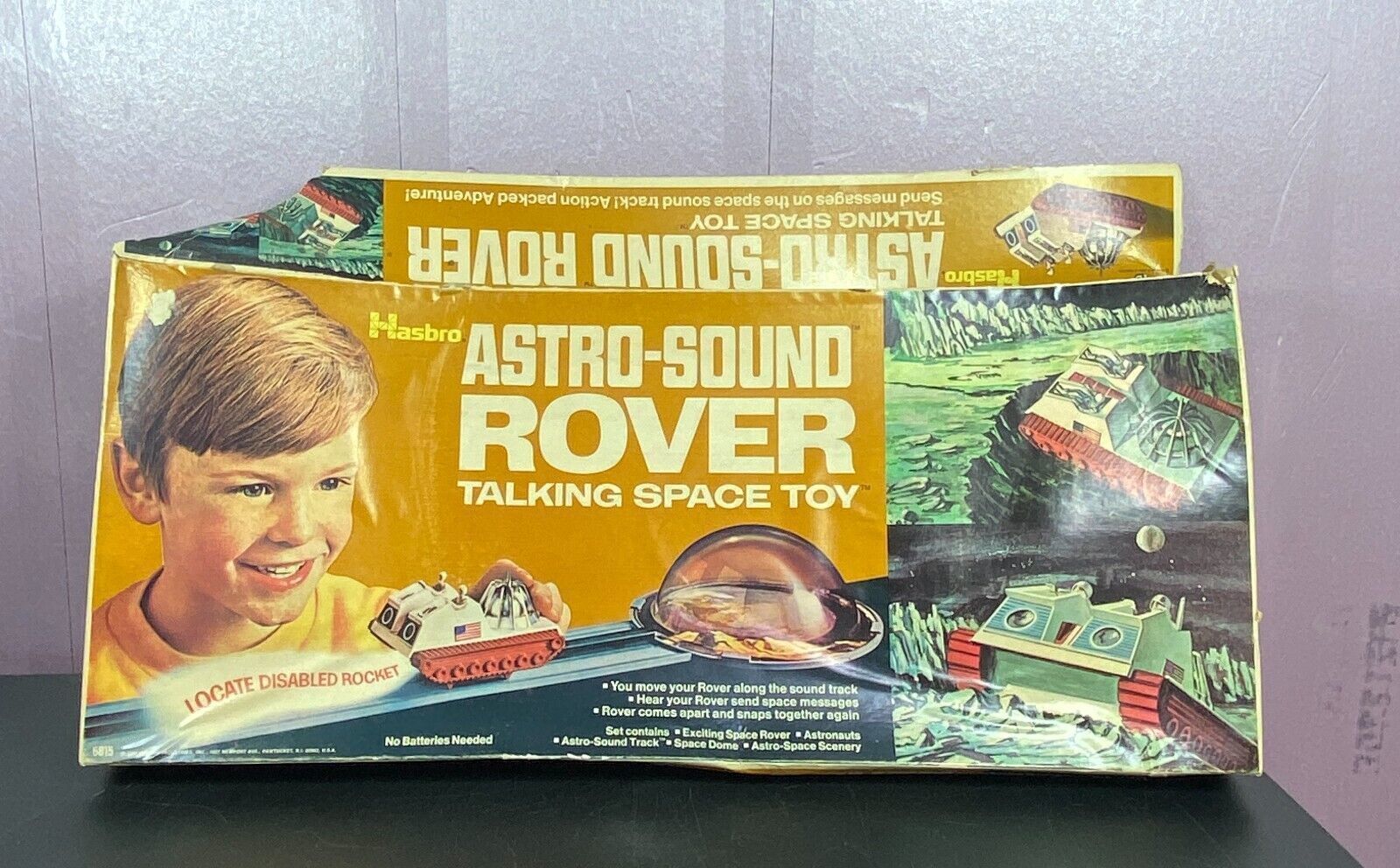 1969 Hasbro ASTRO-SOUND ROVER Talking Space Toy Complete in Box #5815 Read - $247.50
