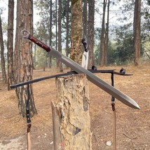 26 Inch Viking Sword | Truck Leaf Spring using blade | Survival Tools, Tactical  - £236.39 GBP