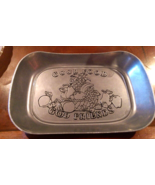 Wilton Armetale Good Food Good Friends Large Bread Serving Tray 10.5&quot; x ... - £7.85 GBP
