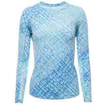 Nwt Ladies Ibkul Liz Jade Lavender Long Sleeve Crew Neck Shirt - Xl &amp; Xxl - £39.86 GBP