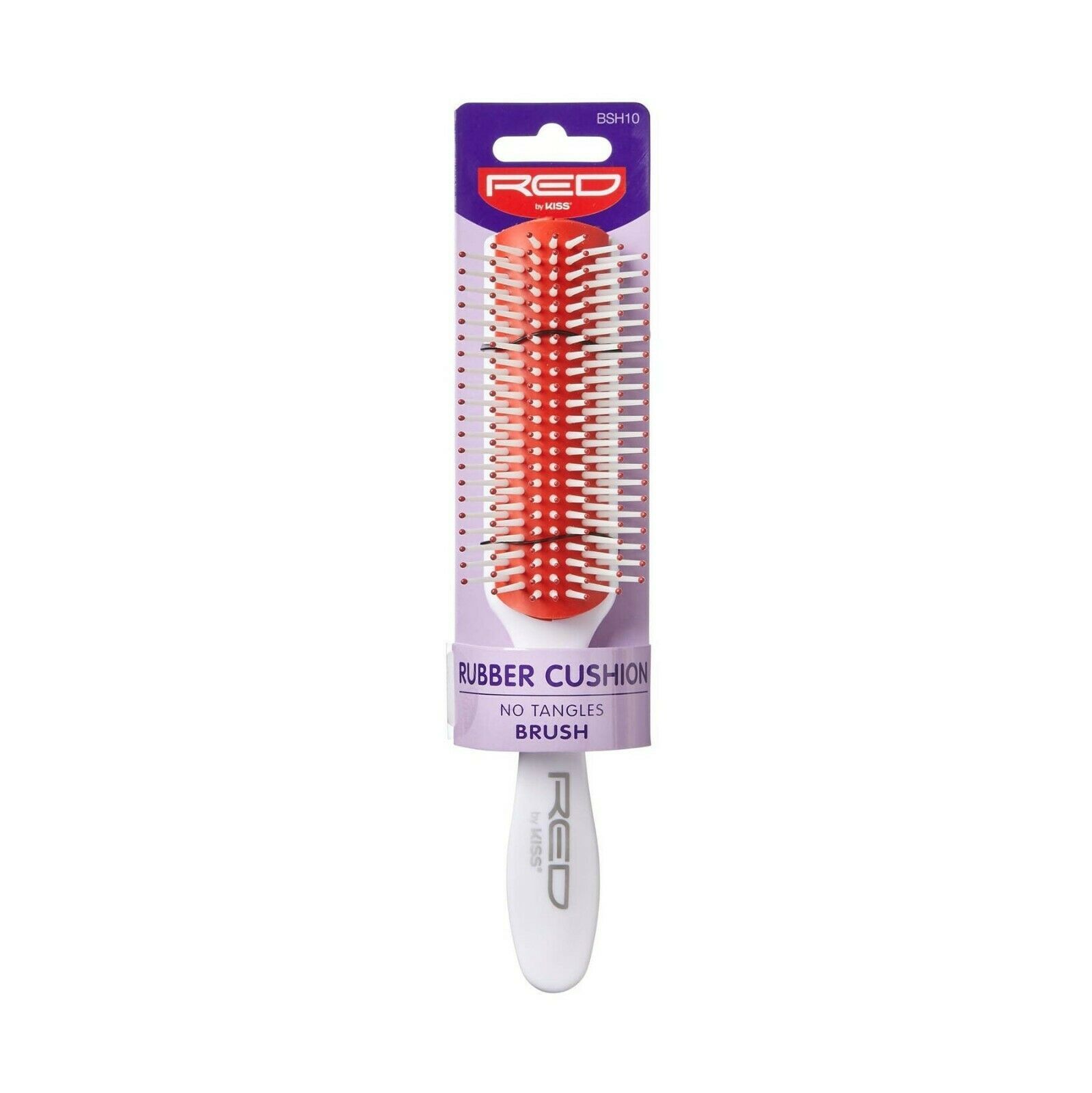 RED by KISS RUBBER CUSHION NO TANGLES BRUSH  #BSH10 - $1.99