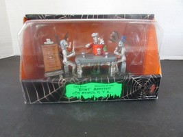 Lemax 3714 Bone Appetit! Skeletons Tabletop Halloween Decoration Spooky ... - $25.60