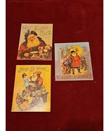 Lot Of 3 Merrimack Christmas Books Softcover VTG Reprints Replicas Kring... - $24.70