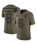 New Mens Baker Mayfield #6 Bucs 2025 Salute to Service LimitedJerseys - Olive - $69.90