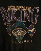 Vintage 90s  American Eagle Mountain Biking Lake Tahoe T Shirt Navy Blue... - €17,04 EUR