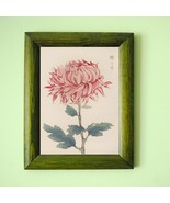 Chrysanthemum, Japanese Floral art, Poster and Canvas, Vintage Illustrat... - £9.50 GBP+