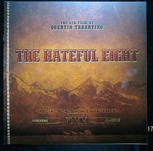 QUENTIN TARANTINO:DIR: (THE HATEFUL EIGHT) RARE SCREENING BOOK (CLASSIC ... - $123.75