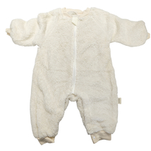 Velunorix Infantwear, Cozy Warm Zippered for Infants Toddlers, Cream White - $26.99