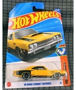 Hot Wheels Mainline 2025 Case K &#39;69 DODGE CORONET SUPERBEE Free Protector - $140.63 MXN